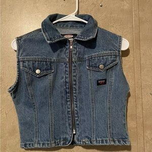 Jordache vintage Jean vest